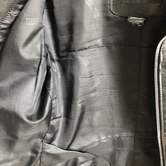 Marruecos Black Genuine Leather Jacket - Picture 8 of 8